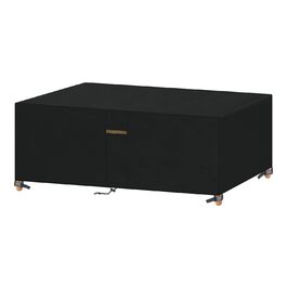 Накладна для садово-патіо меблів VANSHEIM, водонепроникна, 60x60x60 см / 185x90x71 см, захисна накривка для столу та групи сидіння