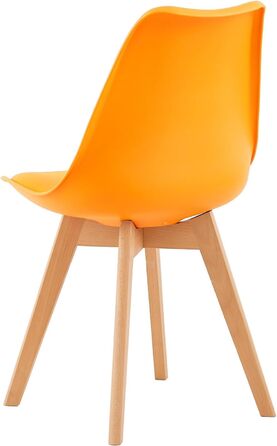 Елегантний стілець для їдальні EGGREE в скандинавському стилі (4 шт., зелений)