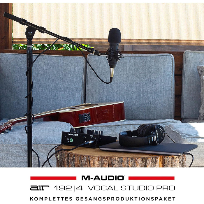 M-Audio Air 192|6: USB аудіоінтерфейс для професійного запису (2 XLR/Line входи, софт в комплекті)