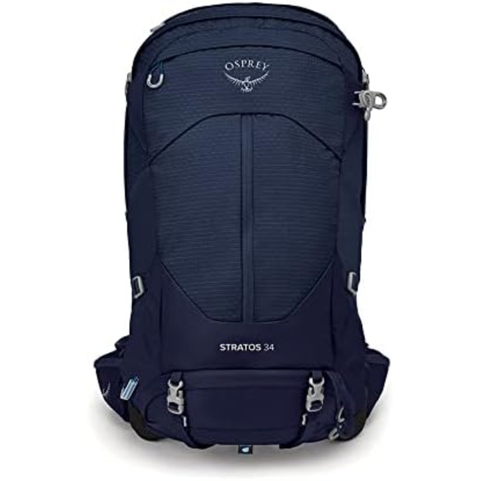 Чоловічий туристичний рюкзак Osprey Stratos 34 (Stratos 34 Cetacean Blue O/S)