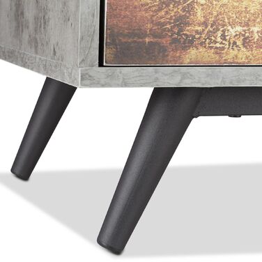 Вінтажна комод Relaxdays з 3 висувними ящиками