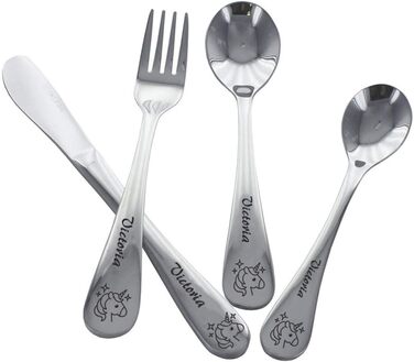 Дитячий набір посуду Kinderbesteck з гравіюванням 