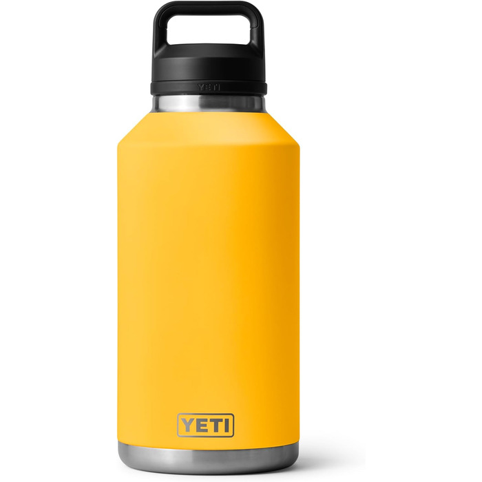 Пляшка YETI Rambler із кришкою, 64 унції (1,8 л) (альпійсько-жовтий)