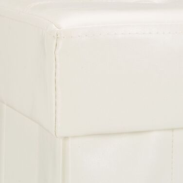 Relaxdays Кутовий пуф з місцем для зберігання