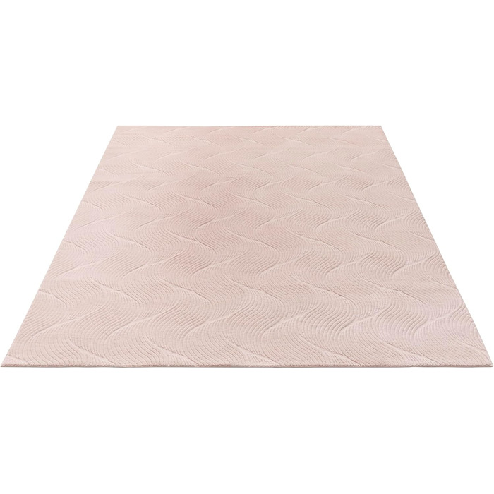 Килимок для ванної кімнати Taracarpet, зелений з листям, 80x150 см, антиковзаючі, миючий, для ванни та душу