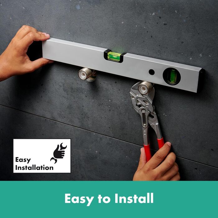 Змішувач для ванни Hansgrohe Ecostat Fine - термостат накладний, з терморегулятором та запобіжником від перегріву (SafetyStop) 40°C, для ванни, з підключенням для 2 споживачів, хром, 13325000