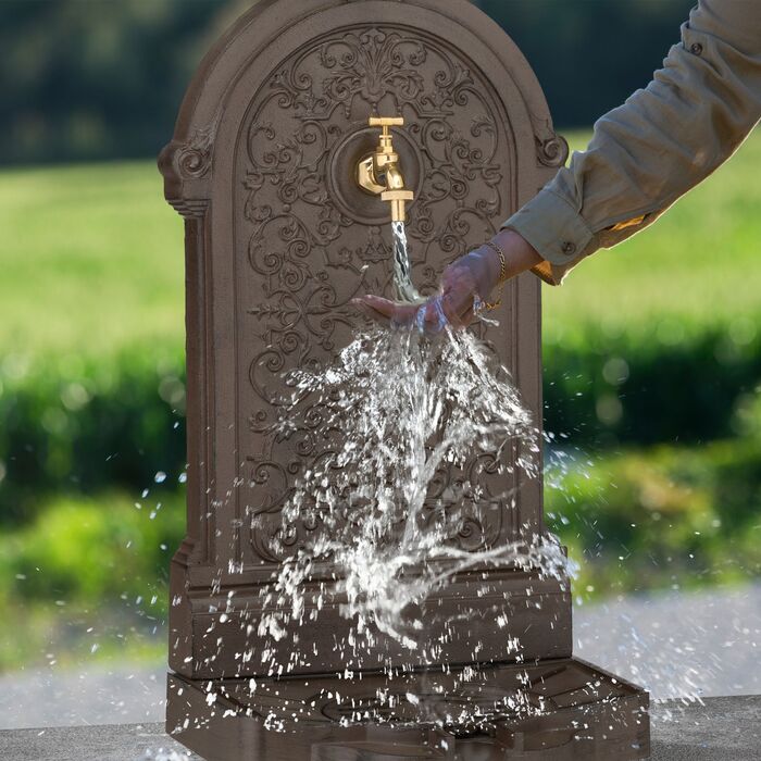 Relaxdays Фонтанчик для столу Античний