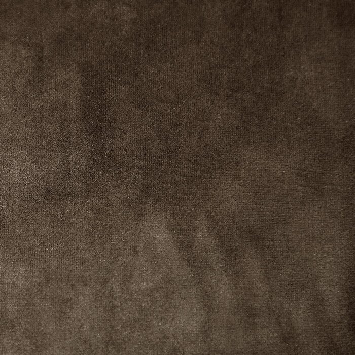 Фіранки для вілли Eurofirany оксамитові м'які оксамитові - стильна фіранка товщиною 290 г/ м2, елегантна гладка однотонна пухнаста сучасна класична вітальня, спальня, вітальня, (гофрована стрічка, 140x270 см, коричнева)