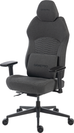 Крісло ігрове GamePro GC760DG Fabric Dark Gray