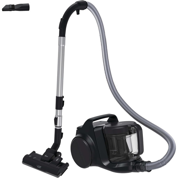 Пилсос Hoover HP1 без мішка, 850W, 2L, EPA-фільтр, аксесуари, радіус дії 7.5м, для твердих поверхонь та килимів