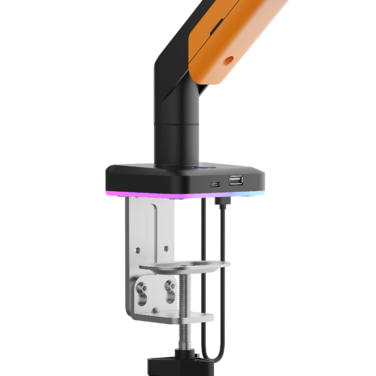 Настільне кріплення для монітора Anda Seat Stealth Pro II RGB 17’’-42’’ Orange