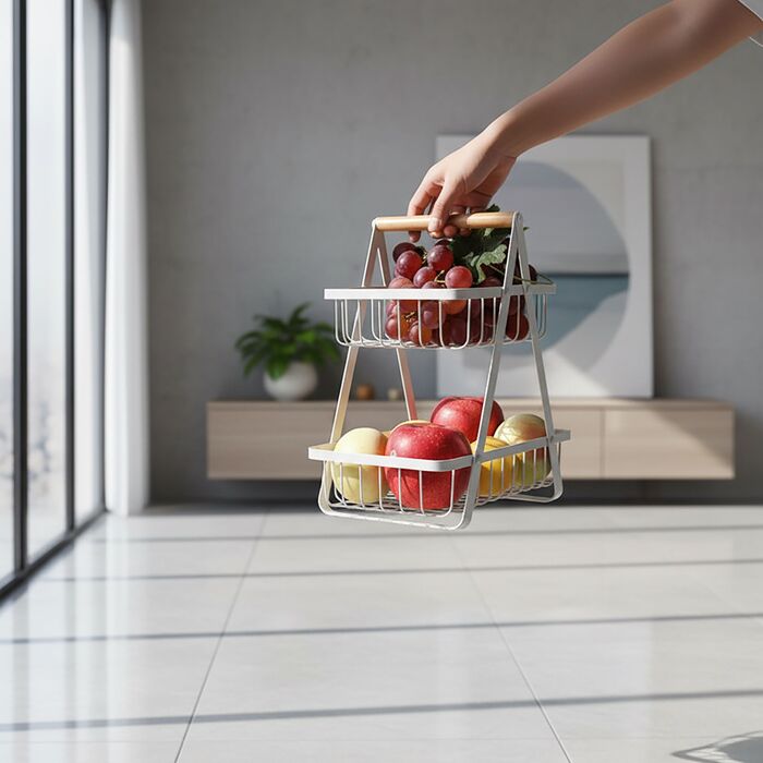 Підставка для квітів Relaxdays з 2 ярусами