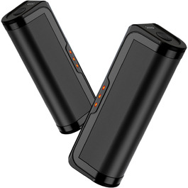 Jonwall Електричні грілки для рук, перезаряджувані, 2 шт. у наборі, USB, 3 режими нагріву, для кемпінгу, гольфу, подарунок, чорні