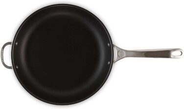 Сковорода LE CREUSET з нержавіючої сталі 3-шарова, 28 см, з антипригарним покриттям