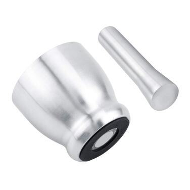 Набір ступки та пестика, нержавіюча сталь: для спецій, трав, горіхів та приготування їжі. Кухонний інструмент