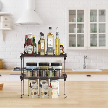 Кухонний органайзер HapiRm, органайзер для кухонного шафи, полиця для кухонного шафи, кухонна Полиця, висувна полиця для спецій