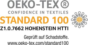 Стьобана ковдра Irisette на 4 Сезони, стьобана ковдра Lotte, з верхньої прохолодною тканиною, що стирається при температурі 95 градусів, в комплекті. Сумка для зберігання, см, біла, сертифікована за технологією Еко-текстиль, виготовлена в Німеччині (155 х