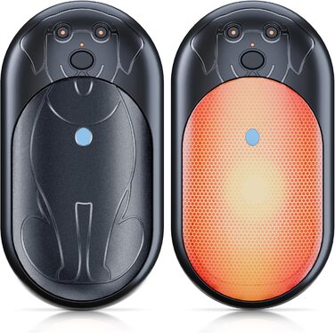 Електричні грілки для рук COTOP, 6000mAh, 2 шт. USB-C, 3 режими нагріву, для жінок, чоловіків, дітей, для катання на лижах, піших прогулянок, зелений (чорний)