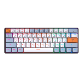 Дротова механічна клавіатура GamePro MK130R (Red) з Hot-Swap RGB Black