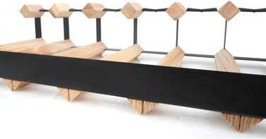 Стильна полиця для вина RAXI™ Show Premium з ешченого дерева на 2 пляшки, дизайн преміум-класу