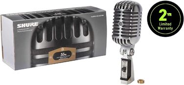 Мікрофон Shure 55SH II динамічний вокальний, ретро-стиль, кардіоїдний, для сцени та виступів