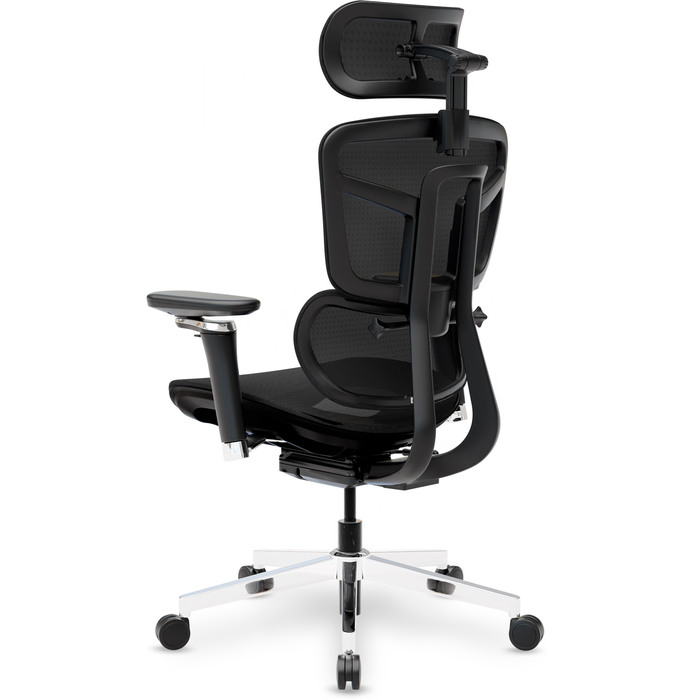 Крісло Mealux S4 Air Black (арт. HF-S4 M/B)
