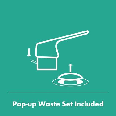 Змішувач для ванної кімнати Hansgrohe Rebris S з висувною поплавковою каналізацією, економічний (CoolStart), хром, 72519000, висота виливу 109 мм, EcoSmart