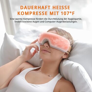 Масажер для очей Breo iSee4 з підігрівом та вібрацією. Знімає втому очей, покращує сон, усуває сухість. Преміум якість.