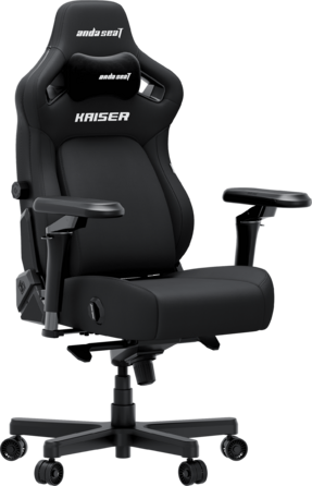 Крісло ігрове Anda Seat Kaiser 4 V2 Size XL Black PVC