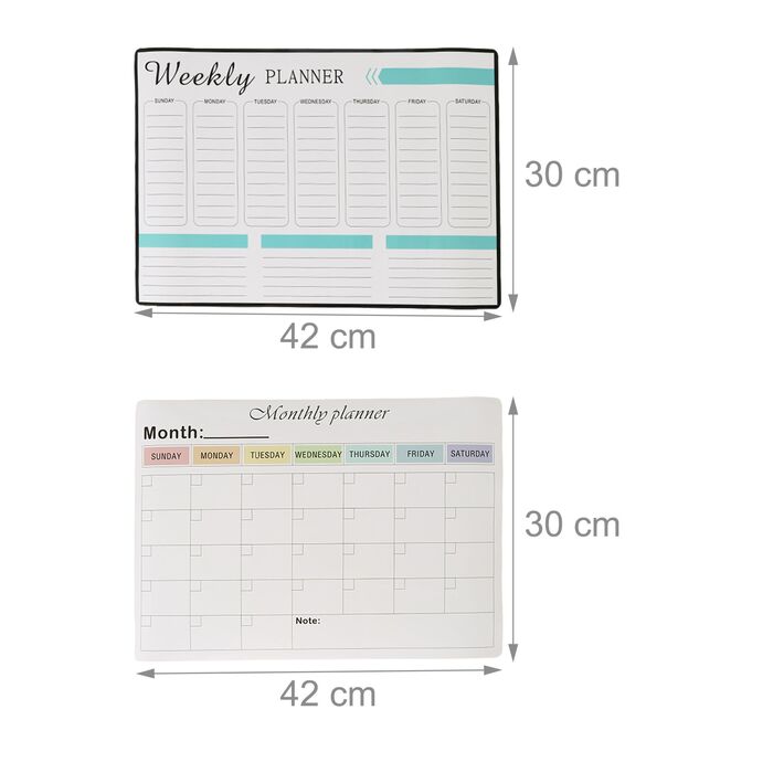 Набір магнітних дошок Relaxdays (2 шт.)