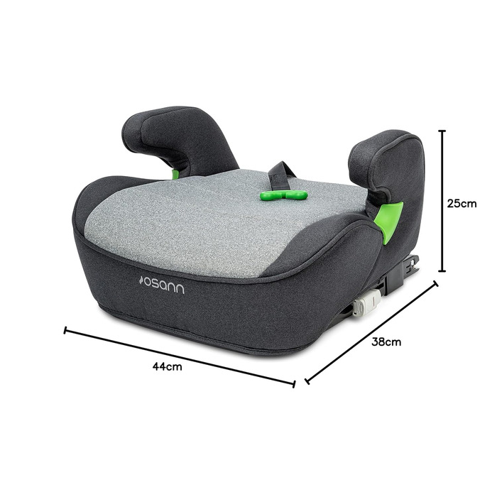 Автокрісло Osann Lux Isofix (126-150 см) Universe Grey i-Size - Підвищення з Isofix, зручне та безпечне для дітей