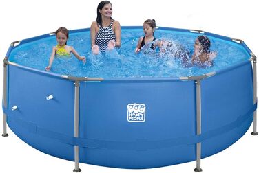 Сталевий каркасний басейн Повний комплект 360x122 см, синій, 77520