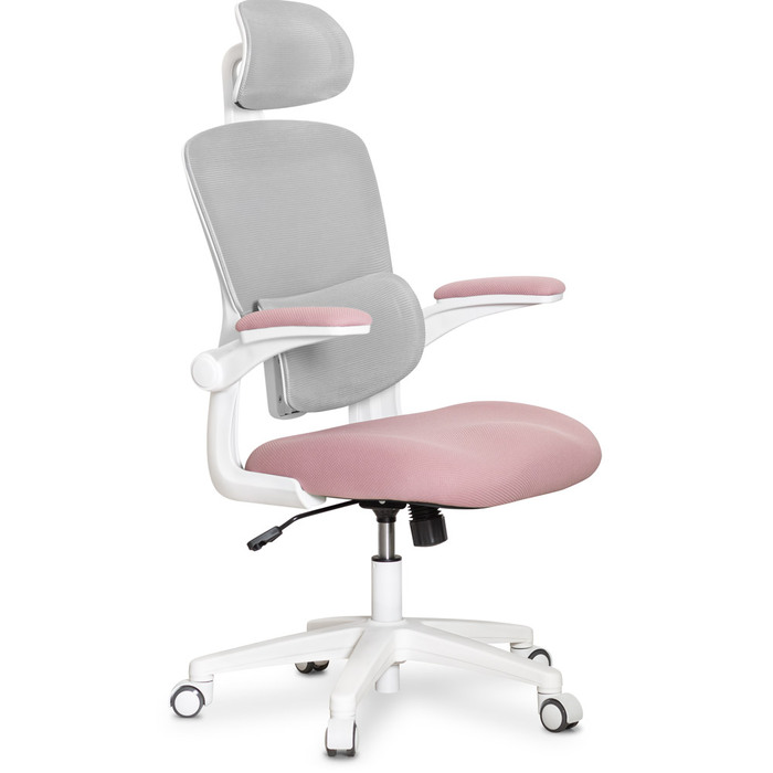 Крісло Mealux T1 Air Fabric Pink (арт HF-T1 F/DP)