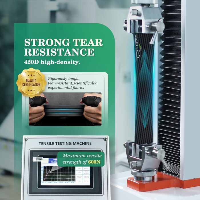 Чохол для садово-патіо меблів UIRWAY 180x120x74 см, водовідштовхуючий, 420D Oxford, з вентиляційними отворами та світловідбиваючими смугами