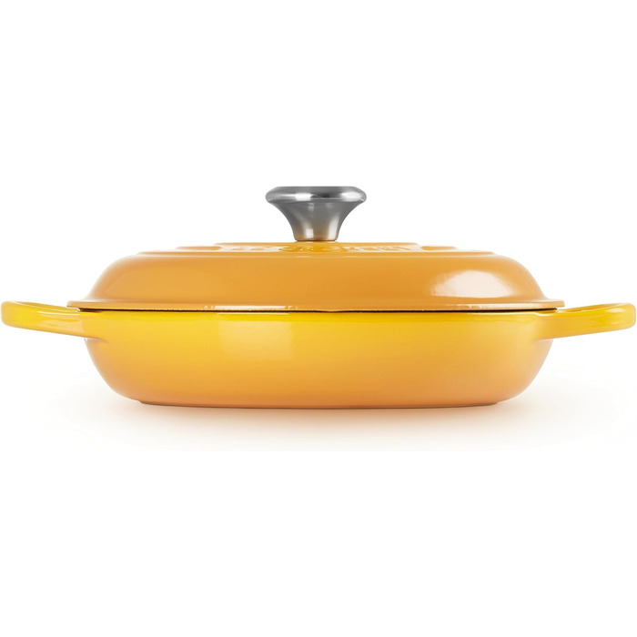 Le Creuset Signature Казанок з чавуну, Ø 30 см, 3,5 л, Azure (Coastal Blue), для всіх типів плит, включаючи індукцію