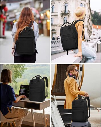 Жіночий рюкзак LOVEVOOK: водонепроникний, для ноутбука 15.6