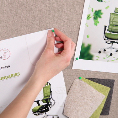 Елемент перегородки FLEXMIUT, відтінок тауп (taupe), для офісу