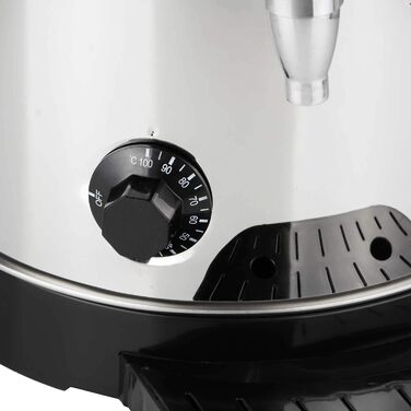 Чайоварка Teemaschine D6: 6 літрів, аналоговий, з подвійними стінками, чайник-самовар