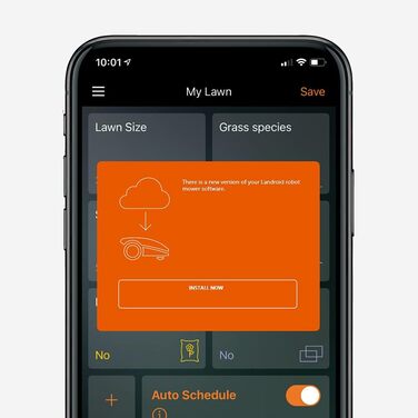 Робот-газонокосачка WORX Landroid S WR184E для газонів до 400 м² з ухилом до 35% - Wi-Fi, плаваюче лезо, керування через додаток, мультизональне програмування, AIA навігація