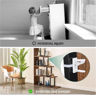 Стильна полиця YITAHOME з 5 полицями, L-подібної форми, чорно-коричневого кольору, для вітальні, спальні, офісу