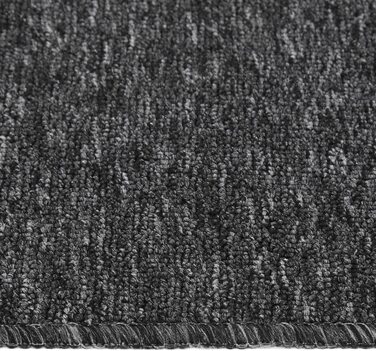 Ступінчастий килимок VidaXL ступінчасті килимки сходові килимки сходовий килимок захист сходів сходовий килимок захист сходів 75x20 см протиковзкий (75x20 см, антрацит), 15 шт.