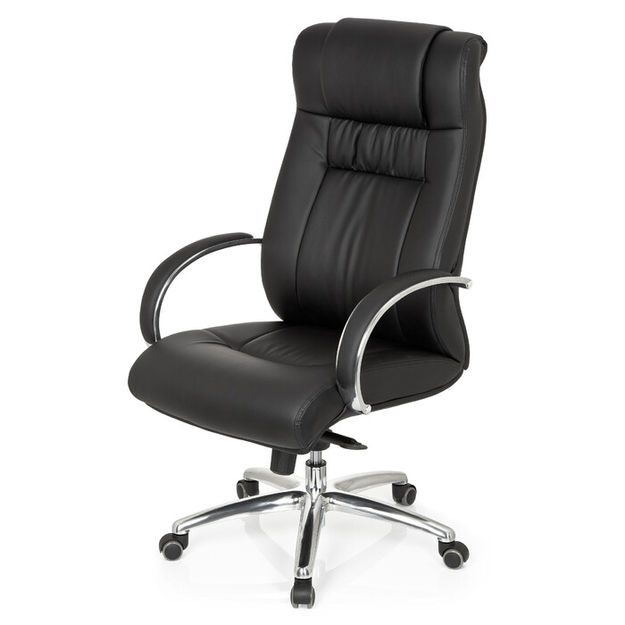 Крісло для шеф-кухаря XXL G 600, штучна шкіра, чорне, hjh OFFICE