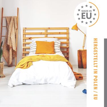 Зимова ковдра 135x200 см - тепла та м'яка ковдра для алергіків, екологічна, сертифікована Oeko-Tex, пральна