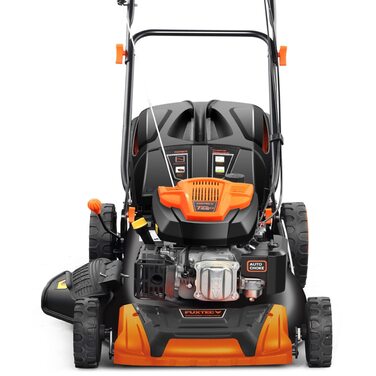 Бензокоса FUXTEC 4в1 FX-RM5196 з Edge-Cut: газонокосарка, 51 см, самохідна, 96 см3, великі колеса, 60л травосбірник