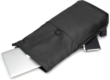 Рюкзак Moleskine Rolltop, сумісний з пристроями 15'', 40x32x12 см, чорний