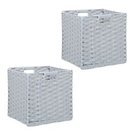 Набір з двох кошиків для зберігання Relaxdays