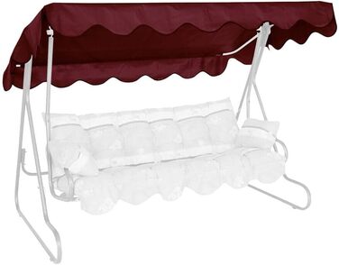 Тент для гойдалки Hollywood від ANGERER, 210 x 145 см, PE-тканина, червоний