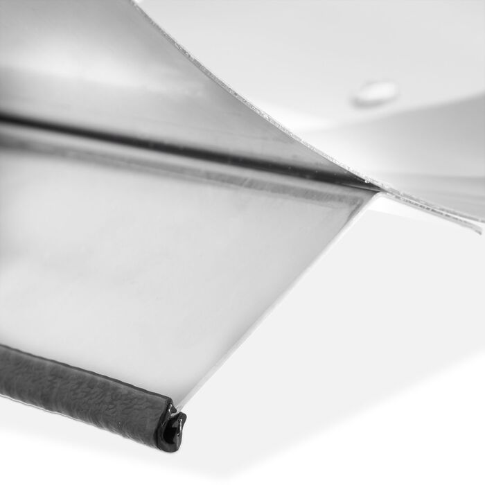 Кошик для дров Relaxdays з нержавіючої сталі