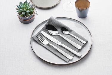Набір столових приборів ZWILLING Trend 30 шт. , 6 шт. , нержавіюча сталь 18/10, полірована/матова, срібло