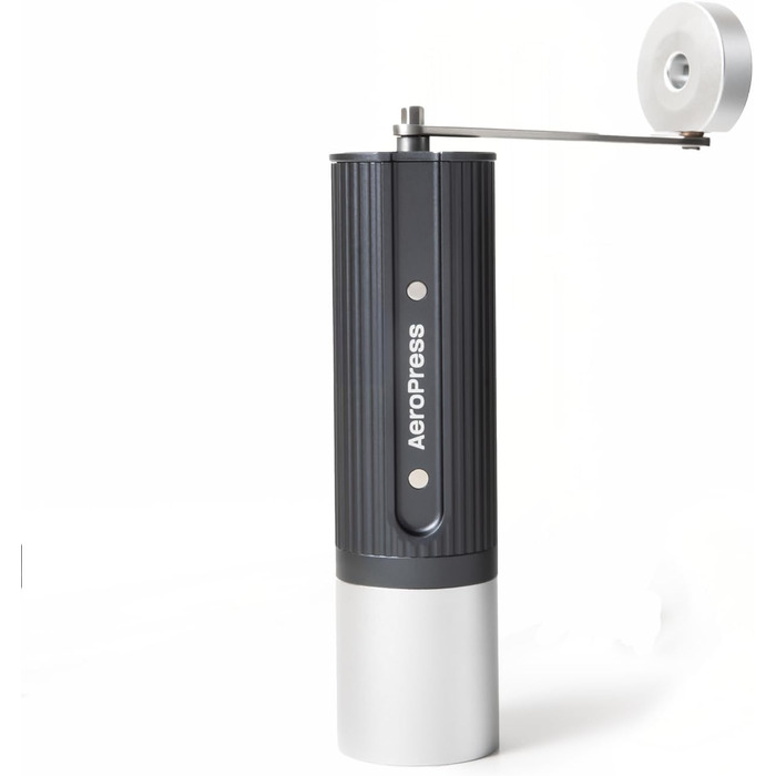 Ручна кавомолка AeroPress - портативна кавомолка з титановим покриттям, 60 ступенів помелу, для AeroPress, еспресо, френч-прес, мока-кава